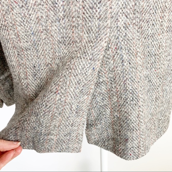 RICHARD EVANS Vintage Tweed Blazer Sz 14 - Picture 6 of 10